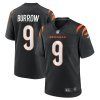 Pánský dres Joe Burrow #9 Cincinnati Bengals NFL Nike Game Home Jersey černá