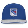 Pánská kšiltovka New York Rangers NHL Loden Structured Adjustable Flat Brim Cap