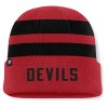 Pánská zimní čepice New Jersey Devils NHL Swipe Cuffed Beanie