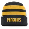 Pánská zimní čepice Pittsburgh Penguins NHL Swipe Cuffed Beanie