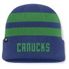 Pánská zimní čepice Vancouver Canucks NHL Swipe Cuffed Beanie