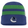 Pánská zimní čepice Vancouver Canucks NHL Swipe Cuffed Beanie