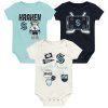 Dětské body Seattle Kraken NHL Littlest Player 3Pk Creeper Se