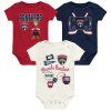 Dětské body Florida Panthers NHL Littlest Player 3Pk Creeper Se