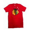 Pánské tričko Chicago Blackhawks Andrew Shaw #65 NHL Stack Logo Name & Number