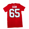 Pánské tričko Chicago Blackhawks Andrew Shaw #65 NHL Stack Logo Name & Number