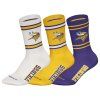 Pánské ponožky Minnesota Vikings NFL Huddle Crew (3 páry)
