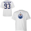 Tričko Ryan Nugent-Hopkins #93 Edmonton Oilers - Bílé