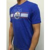 Pánské tričko Edmonton Oilers NHL Team Stripe Overlay