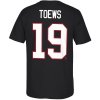Pánské tričko Jonathan Toews #19 Chicago Blackhawks NHL Reebok Center Ice TNT Reflect Logo