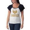 Dámské tričko Buffalo Sabres Big Time Slim Fit Raglan T-Shirt