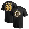 Tričko David Pastrňák #88 Boston Bruins Stack Logo Name & Number