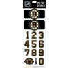 Samolepky na helmu Boston Bruins NHL Decals Black