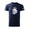 Pánské tričko logo lev Český hokej navy
