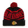 Pánská zimní čepice Chicago Blackhawks NHL Calgary '47 CUFF KNIT