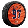 Puk Edmonton Oilers NHL Connor McDavid #97 Exclusive Player Hockey Puck - Limited Edition of 1000