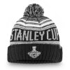 Pánská zimní čepice St. Louis Blues NHL Stanley Cup Champions 2019 Cuff Pom
