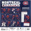 Kalendář Montreal Canadiens NHL 2021 Wall Calendar