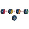 Set puků Tampa Bay Lightning NHL 2020 Stanley Cup Champions 5-Puck Collection