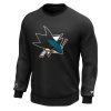 Pánská mikina San Jose Sharks NHL Iconic Primary Colour Logo Graphic Crew
