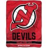 Deka New Jersey Devils Plush Micro Throw Logo