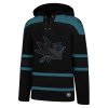 Pánská mikina San Jose Sharks NHL Superior Lacer Hood