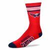 Pánské Ponožky Washington Capitals NHL 4 Stripes Crew