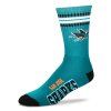 Dětské ponožky San Jose Sharks NHL 4 Stripes Crew