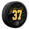 Puk Boston Bruins NHL Patrice Bergeron #37 Exclusive Player Hockey Puck - Limited Edition of 1000