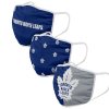 Roušky Toronto Maple Leafs NHL FOCO - set 3 kusy EU