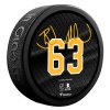 Puk Boston Bruins NHL Brad Marchand #63 Exclusive Player Hockey Puck - Limited Edition of 1000