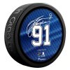 Puk Tampa Bay Lightning NHL Steven Stamkos #91 Exclusive Player Hockey Puck - Limited Edition of 1000