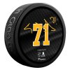 Puk Pittsburgh Penguins NHL Evgeni Malkin #71 Exclusive Player Hockey Puck - Limited Edition of 1000
