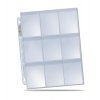 Folie na Hokejové karty Ultra PRO 9 Karet  PLATINUM SECURE