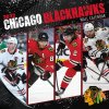 Kalendář Chicago Blackhawks NHL 2022 Wall Calendar