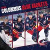 Kalendář Columbus Blue Jackets NHL 2022 Wall Calendar