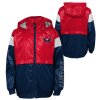 Dětská bunda Washington Capitals NHL Goal Line Stance Full-Zip Windbreaker