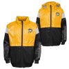 Dětská bunda Pittsburgh Penguins NHL Goal Line Stance Full-Zip Windbreaker