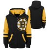 Dětská mikina Boston Bruins NHL Faceoff Colorblocked Fleece Full-Zip