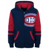 Dětská mikina Montreal Canadiens NHL Faceoff Colorblocked Fleece Full-Zip
