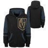 Dětská mikina Vegas Golden Knights NHL Faceoff Colorblocked Fleece Full-Zip