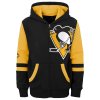 Dětská mikina Pittsburgh Penguins NHL Faceoff Colorblocked Fleece Full-Zip