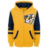 Dětská mikina Nashville Predators Faceoff Colorblocked Fleece Full-Zip