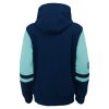 Dětská mikina Seattle Kraken NHL Faceoff Colorblocked Fleece Full-Zip
