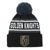 Dětská zimní čepice Vegas Golden Knights NHL Wordmark Cuffed Pom