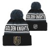 Dětská zimní čepice Vegas Golden Knights NHL Wordmark Cuffed Pom
