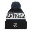 Dětská zimní čepice Vegas Golden Knights NHL Wordmark Cuffed Pom