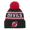 Dětská zimní čepice New Jersey Devils NHL Wordmark Cuffed Pom