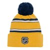 Dětská zimní čepice Nashville Predators NHL Wordmark Cuffed Pom