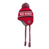 Dětská zimní čepice Detroit Red Wings NHL Jacquard Tassel
